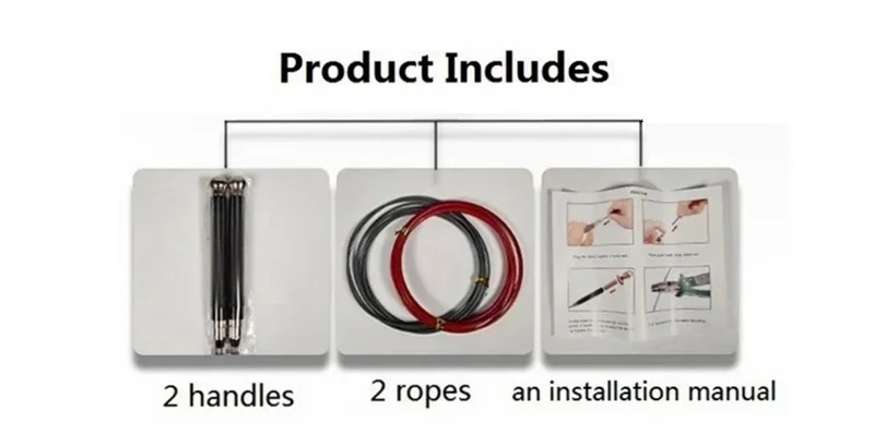 Jump Rope Professional Jump Rope Speed Skipping Rope Anti Slip Silicone Jumping Workout Training Exercise Boxing Equipment