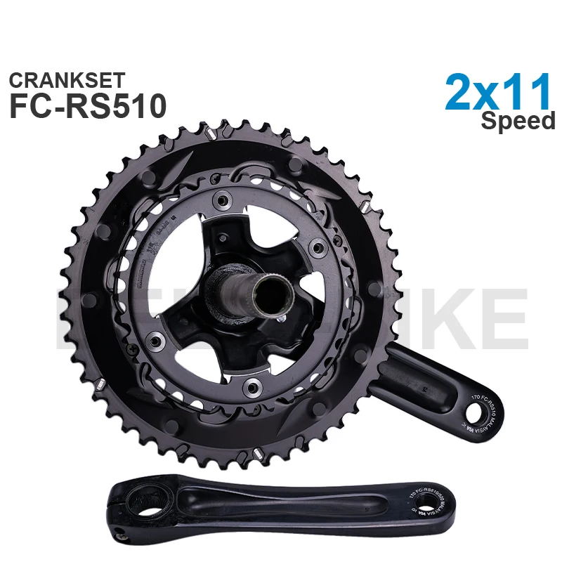 Shimano Road Kurbel garnitur FC-RS510 52-36 50-34 46-36t 2x11 