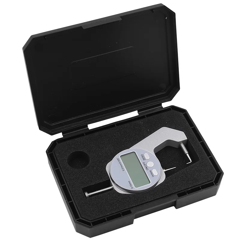 1Set Electronic Digital Thickness Gauge Meter Mini 0.01MM 0-10 MM Tester Micrometer Measure Tool thickness gauge