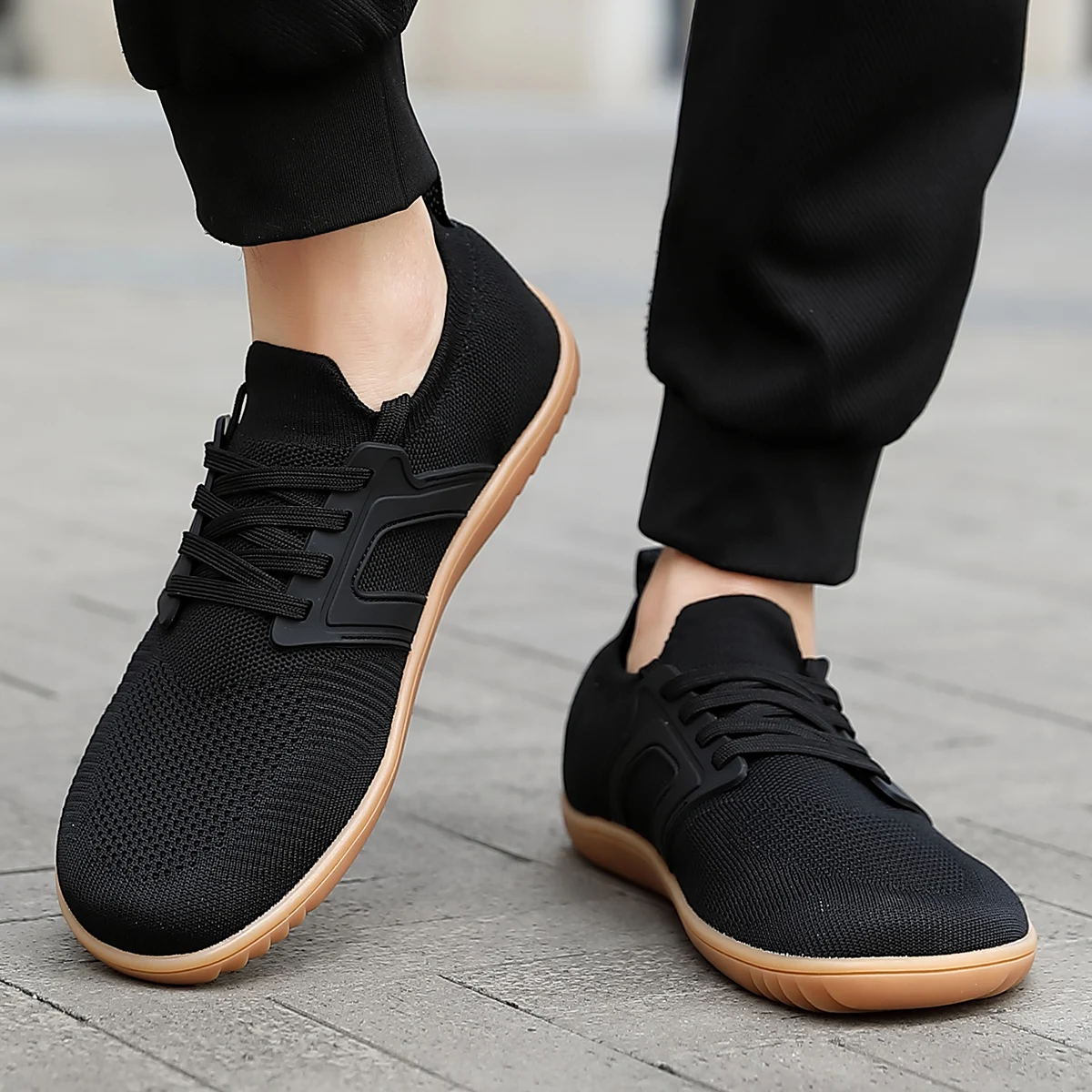 Joomra Men's Cross Trainer Minimalist Barefoot Shoes Zero Drop Sneakers | Wide Toe Box | Upgrade Stability 6