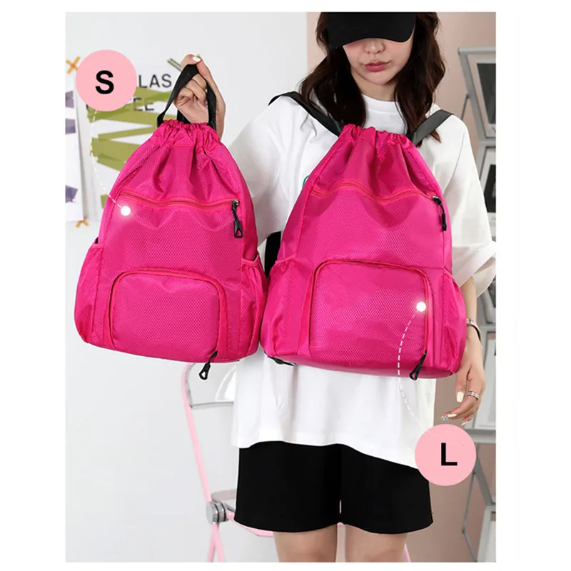 Swimming Sports Bag Women Gym Water Proof Dry Lady Large Summer Shoulder Pouch For Towel Shoe Packing Backpack Beach Accessories