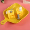 Cheese Mouse Squeeze Toy Relieve Stress And Anxiety Autism Sensory Fidget Kids Antiestrés Juguetes Cumpleaños Invitados Niños 1