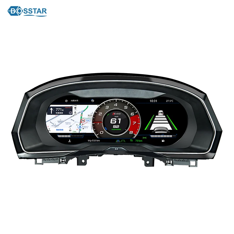 

12.3 inch digital instrument Linux System car cluster for VW Passat 2015-2020 Speedometer auto meter