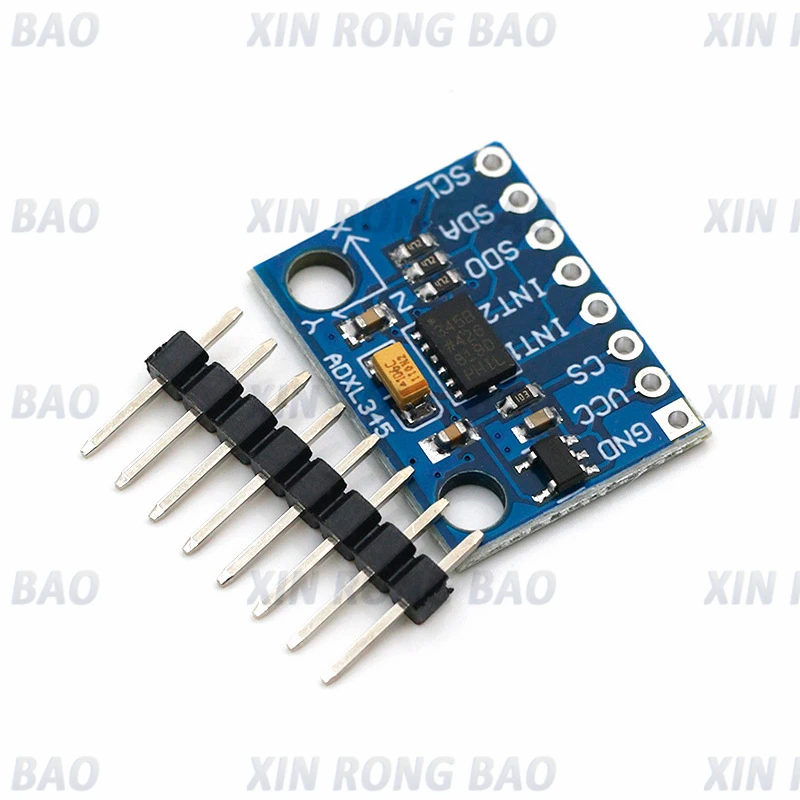 GY-291 ADXL345 디지털 3축 중력 가속도 틸트 모듈 IIC SPI 전송 아두이노 호환