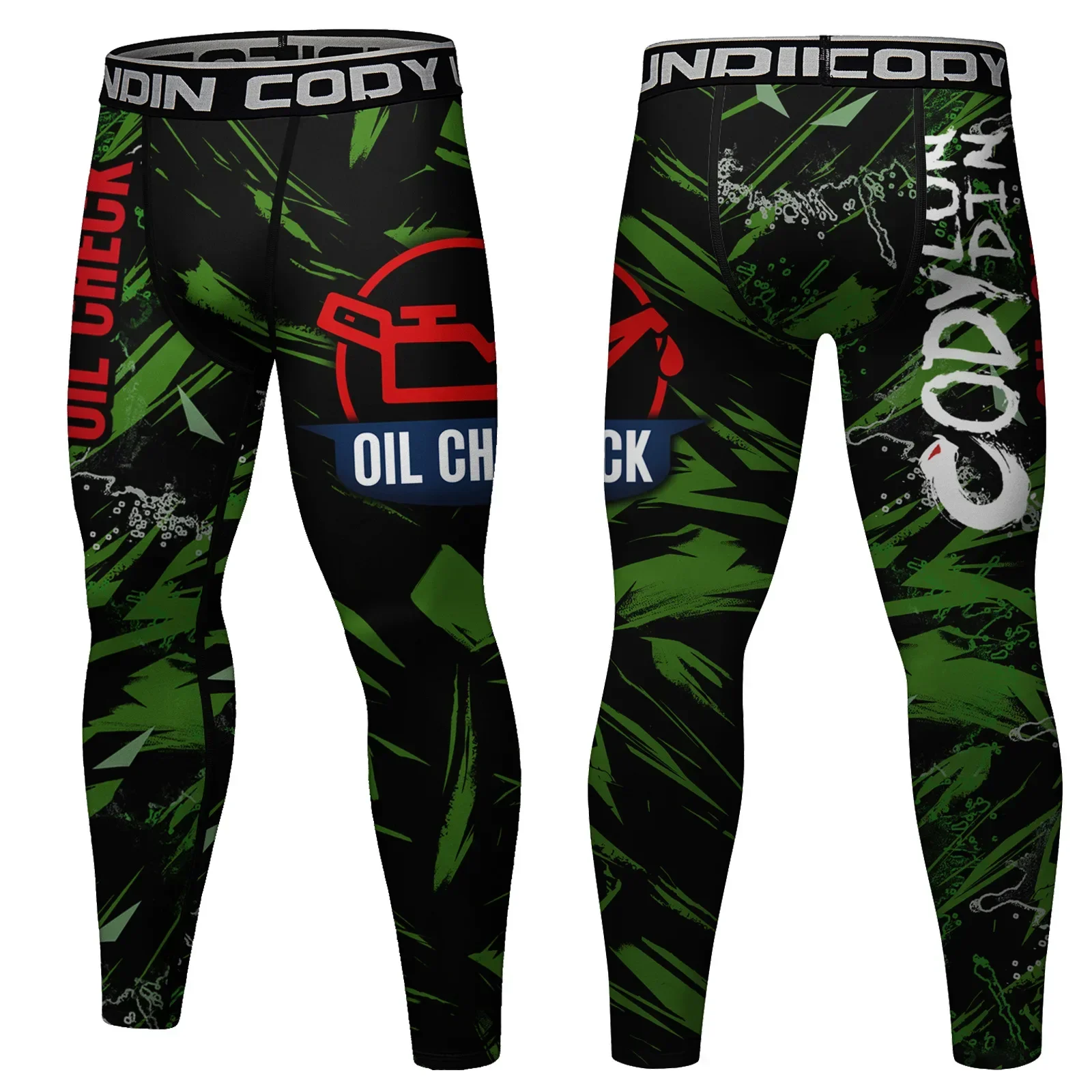 Men's Compression Basketball Leggings Sport Gym Running Tights Quick Dry Fit MMA Pants Jogging Fitness Workout Training Trousers