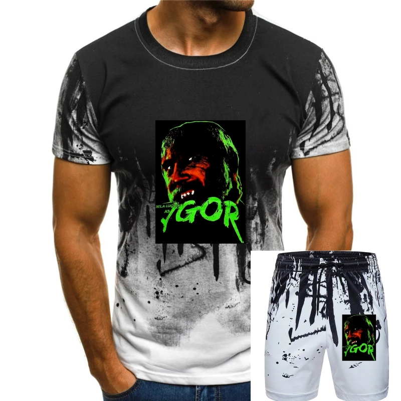 

Аутентичная Универсальная футболка с изображением монстров Igor Bela Lugosi, Размеры S 3Xl, новые модные мужские футболки с принтом, круглые мужские футболки по низкой цене
