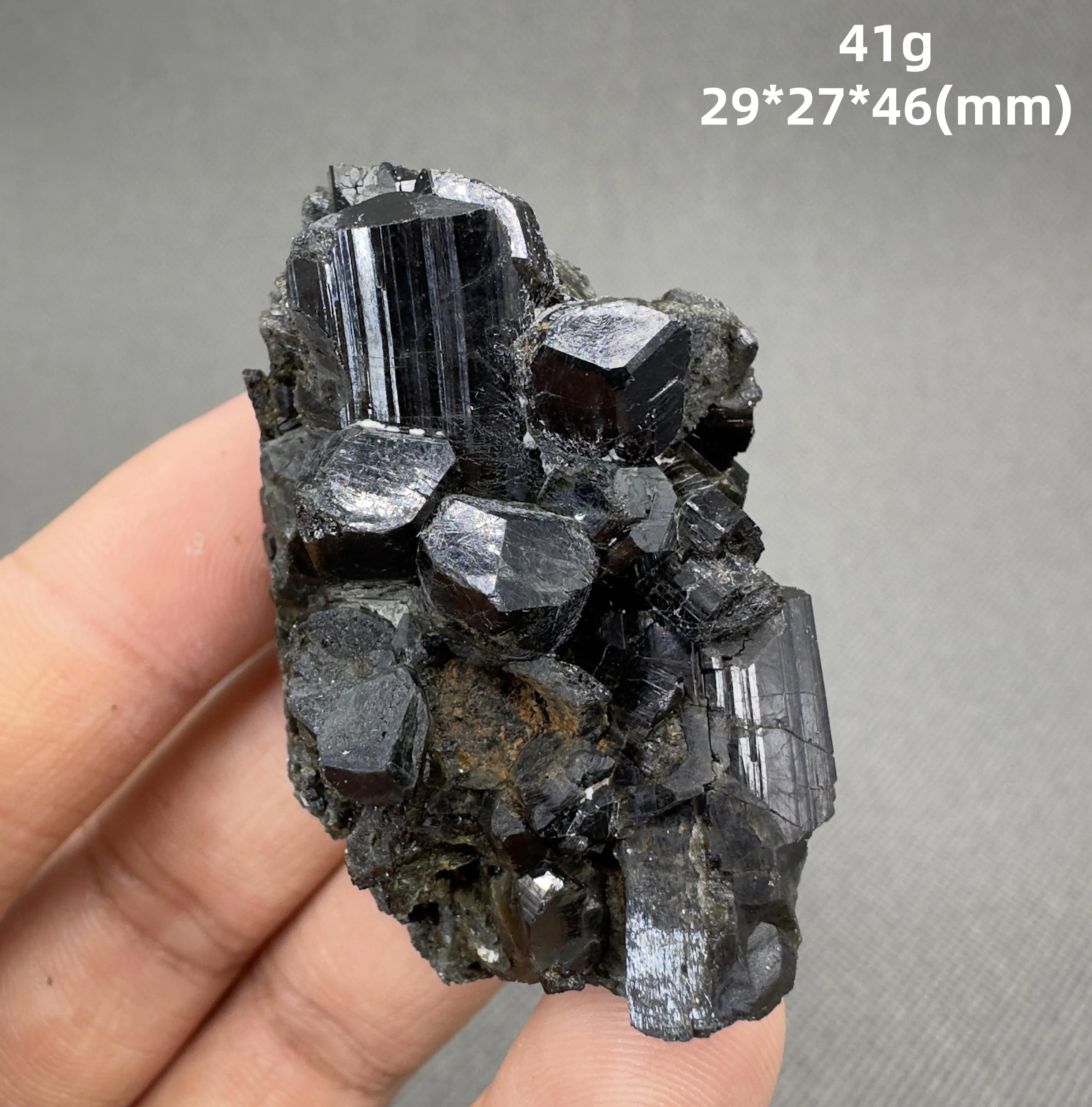 Natural Pakistan tourmaline mineral specimens + healing quartz crystals and stones rock gemstone 5