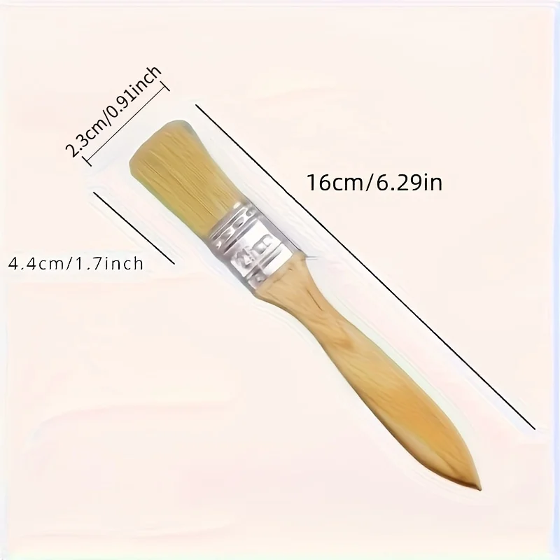 10 pig mane brushes, suitable for art, handicrafts,