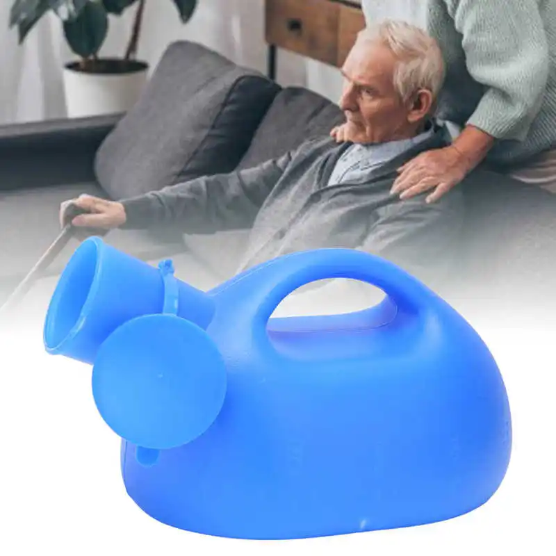 2000ml Large Capacity Men Women Urine Bottle Hospital Leakproof Portable