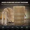 Outdoor Hiking Travel Water Bottle Bag Cup Bag Tactical Waist Pack Camping Hiking Cycling Miscellaneous Packing Pop Bottle Bag 6