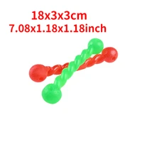 Pet Molar Stick Durable TPR Rubber Puppy Teeth Clean Molar Biting Toy Outdoor Pet Dogs Interactive Training Chew Stick Toy 2