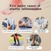 Foot Massage Roller Ergonomic Leg Muscle Massager Multifunctional Reflexology Foot Massager for Heel Arch Arthritis