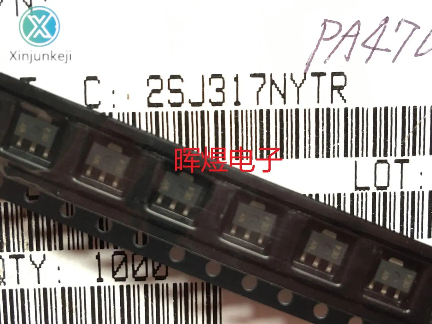 

10 шт. Оригинальный Новый Триод с полевым эффектом 2SJ317NYTR SOT-89