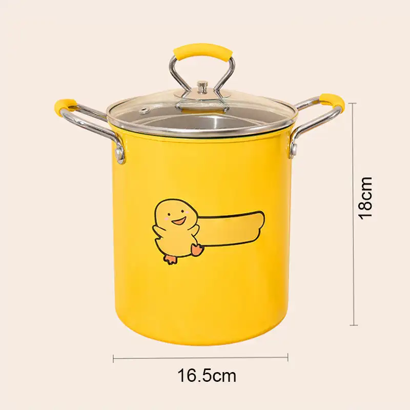 Multifunctional Household Mini Fryer Small Frying Pot Mini Multi-Functional Frying Pot