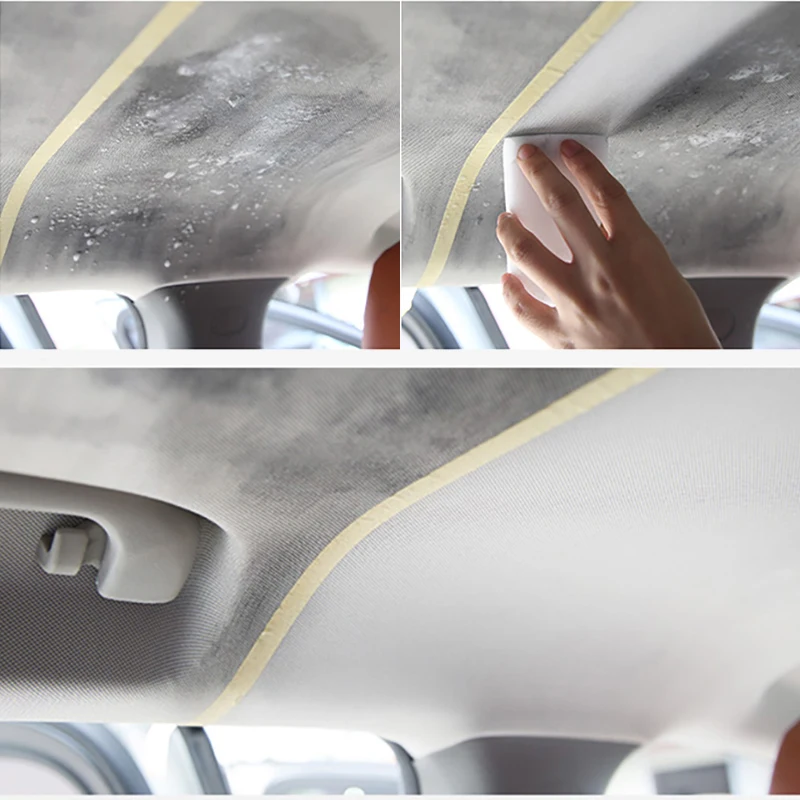 Auto Stoff Dach Innen reinigung Produkt wasch frei leistungs starke Flecken  tfernung Sicherheits gurt Sitz reiniger Auto wasch zubehör - AliExpress