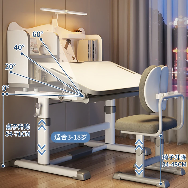 Child Room Furniture Children Study Desk Table Small Chair Classroom Student Kids Children's Elementary Set School Tables
