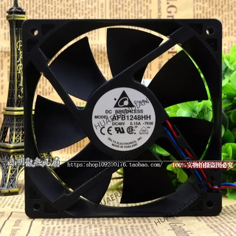 

New AFB1248HH-ROO 12 12038 48V 0.23A Cooling Fan Assembly Kit