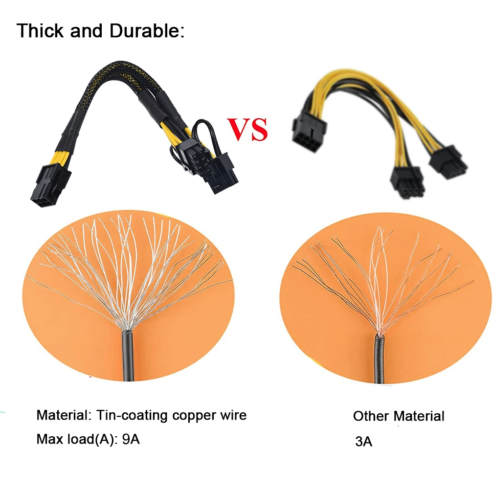 para dual pcie 8 (6 + 2)
