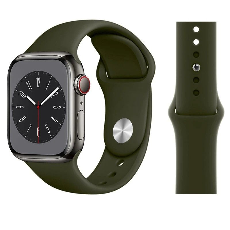 ตัวเลือกสินค้า สายซิลิโคนสุดเก๋สำหรับ Apple Watch ใส่สบายไม่ร้อน