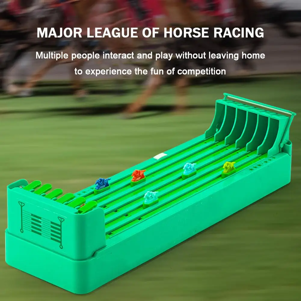 Horse-Racing-Table-Game-With-6-Horse-Novelty-Toy-Developmental-Toy-For ...