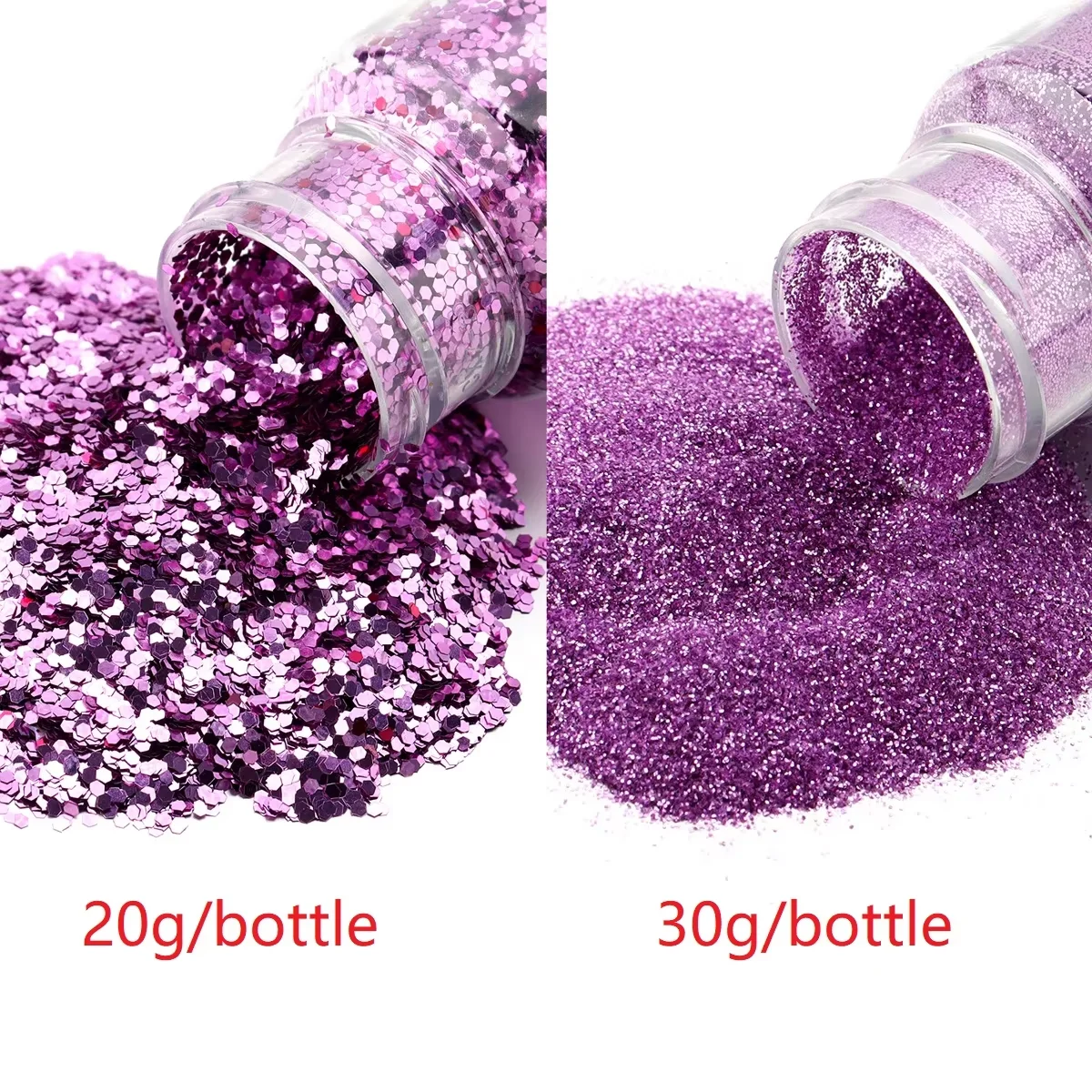 Vibrant Glitter Sprinkles for Creative DIY Makeup and Nail Art
