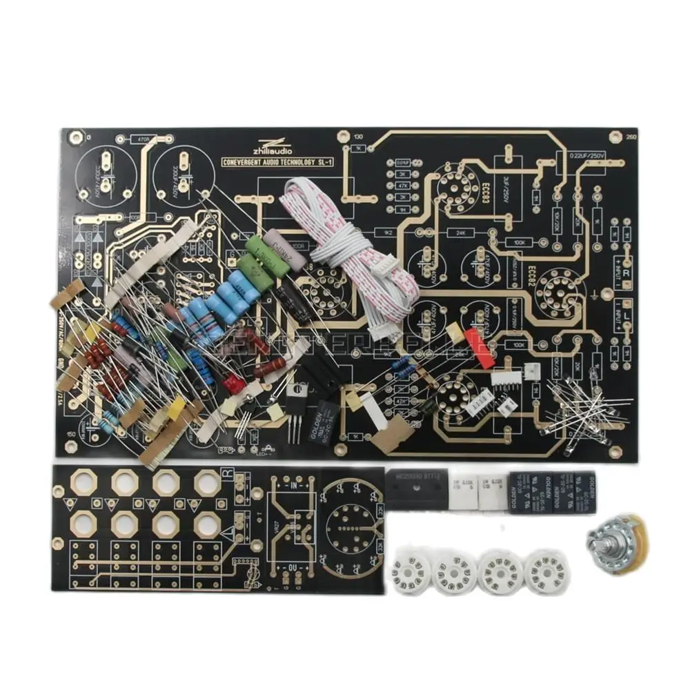 

Reference CAT SL-1 Classic Vacuum Tube Preamp Circuit HiFi Stereo 12AX7/ECC83 Home Audio Preamplifier Board Kit