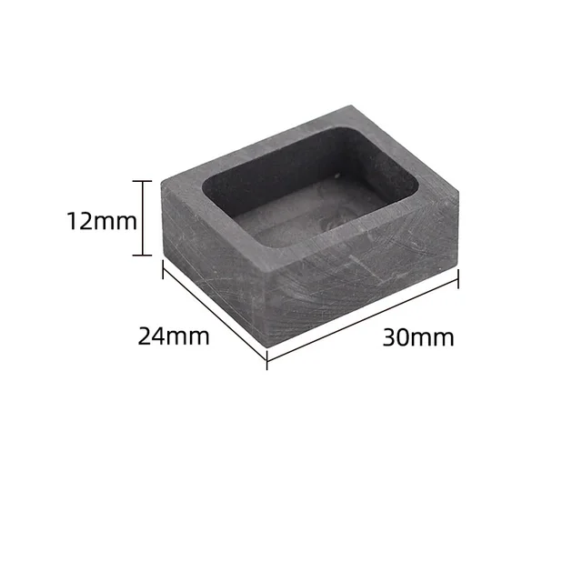 Stampo Per Lingotti In Grafite - Per Fusione Oro E Argento Ad Alta Purezza