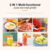 Houselin 2 in 1 Blender and Food Processor Combo for Kitchen, Small Electric Food Chopper for fruits and spices,600W 3Speeds 6
