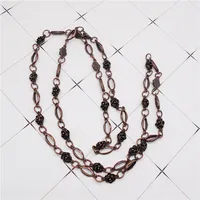 Julie Wang-Collier à Maillons Métalliques Vintage pour Femme, Bijoux Décoratifs, Accessoire de Direction, 1 Mètre par Paquet 4
