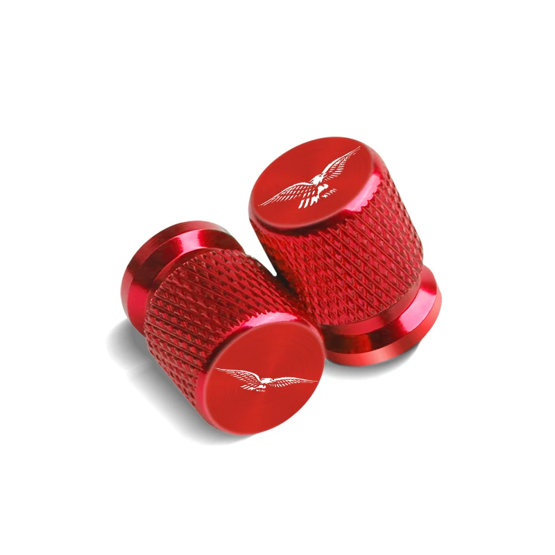 2 Stück Motorradzubehör für Moto Guzzi V85tt V100 Mandello V7 Stein V85 V8S TT Metallreifenventil Air Port Stem Cover Caps – Detail 8