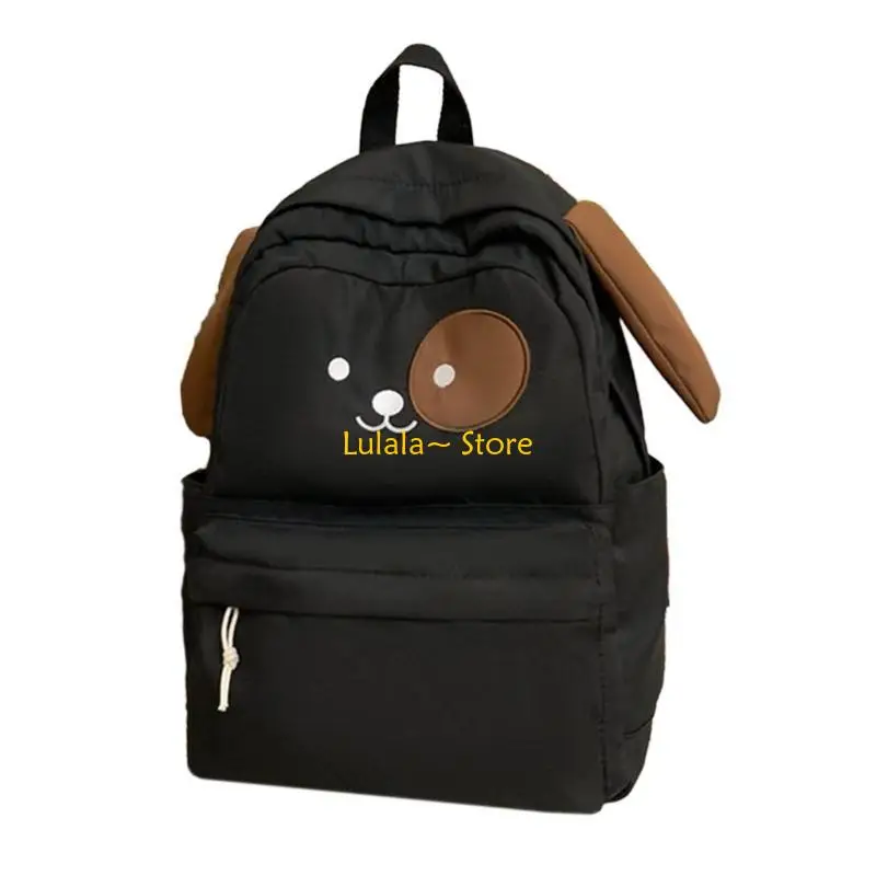 【support】 Y4QA Playful Large School Backpack Nylon College Laptop Backpacks School Bag.