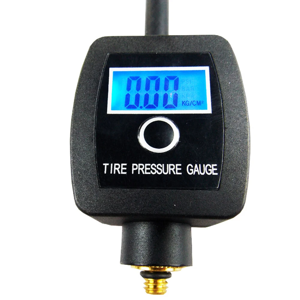 Bike Car Digital Tyre Pressure Gauge For Schrader-and-Presta Valves Mini Electronic Precision Manometer Tyre Repair Diagnostic