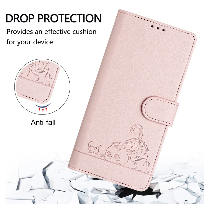 Luxury Leather Wallet Anti-Theft Flip Phone Cover Coque