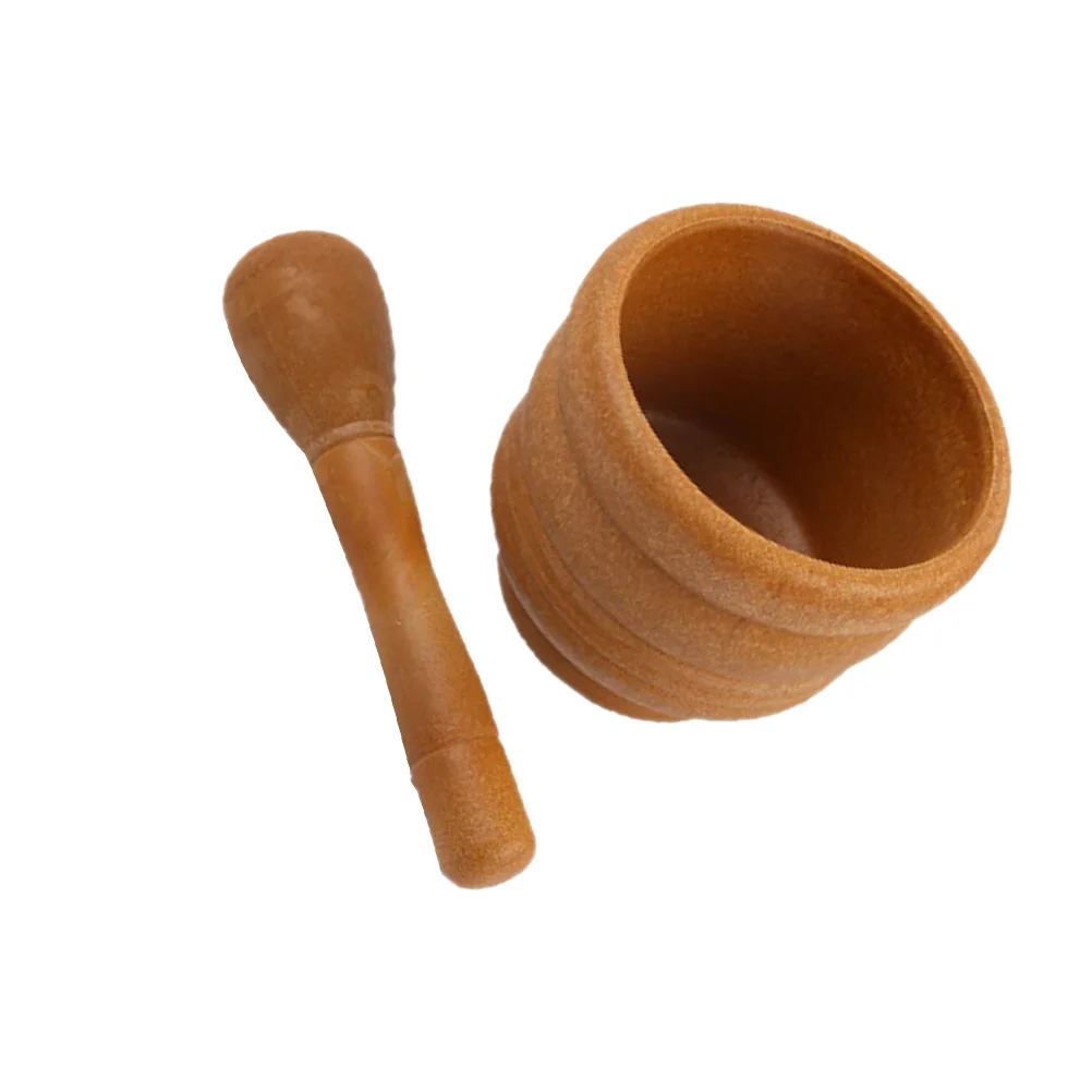 

Plastic Grinder Garlic Pugging Pot Pedestal Bowl Household Pounder Kitchen Tools
