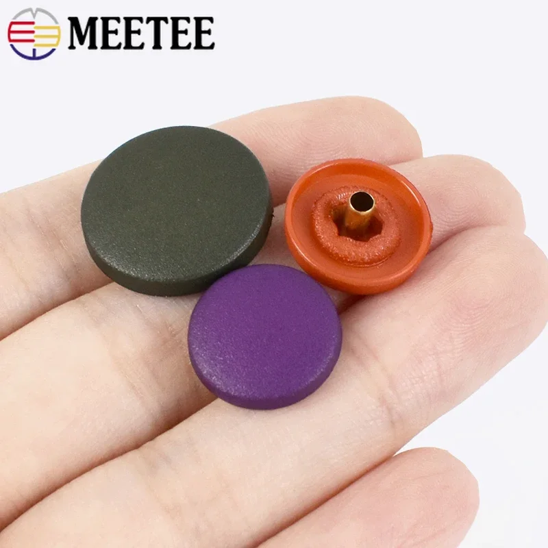 Meetee 20set 12/15/17mm Retro Snap Fastener Press Stud Buckle for Clothing  Snaps Buttons DIY Clothes Hand Sewing Accessory D3-6