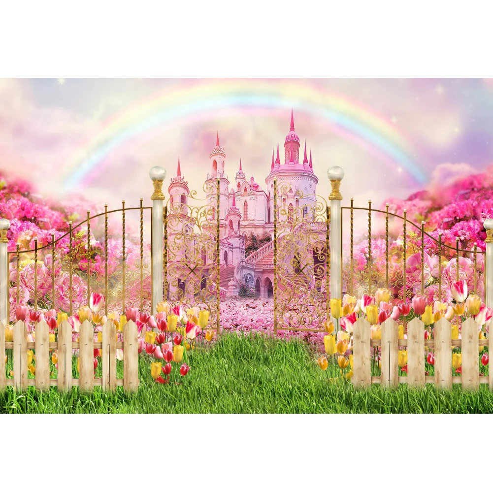 Caja Barbie Photocall Telón Fondo Princesa Decoración