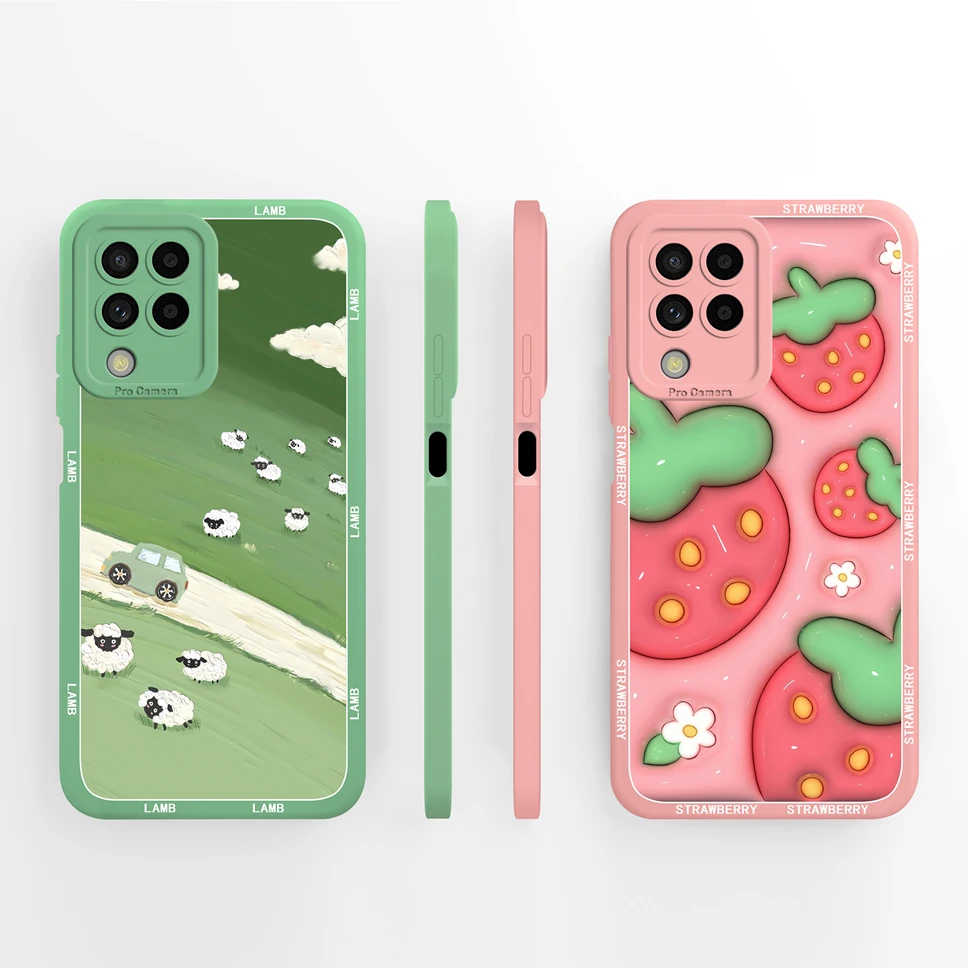 Lovely Cat Bear Cartoon Soft Silicone Phone Case - Durable Bumper Cover