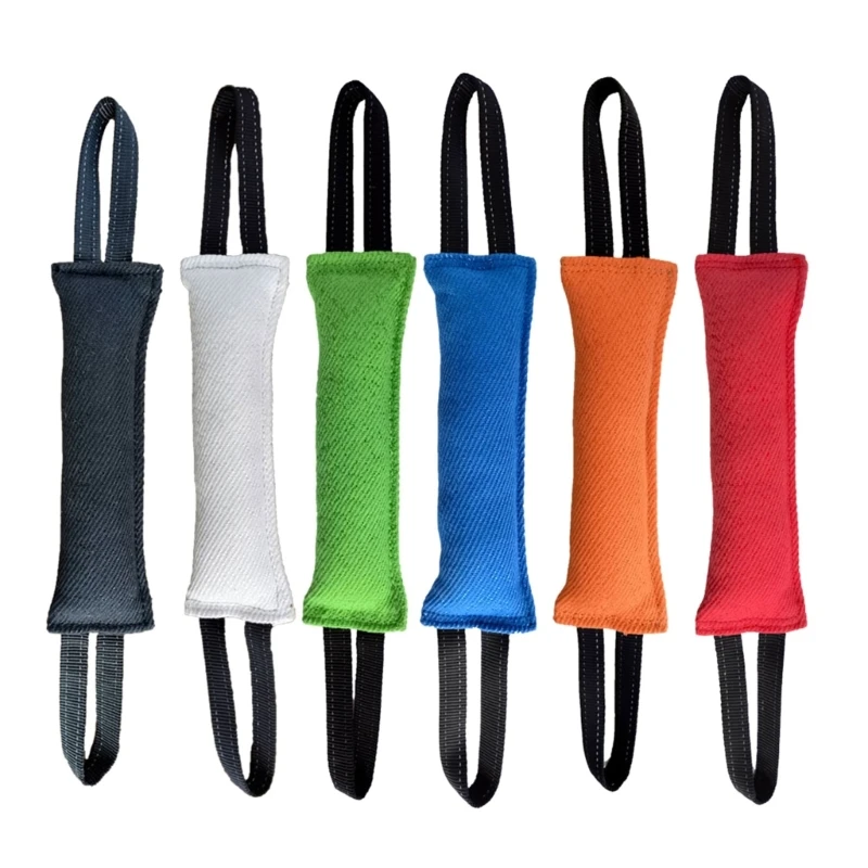 

Игрушка-буксир для дрессировки собак Устойчива к разрывам Подходит для собак всех пород Облегчает физические упражнения и дает