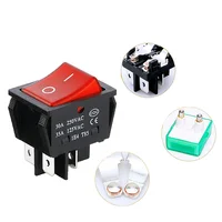1 PCS,30/40A 250V AC High Current,ON/OFF,Special for Eelding Machine,KCD4,Sterling Silver Point,Rocker Power Button Switches - Image 2