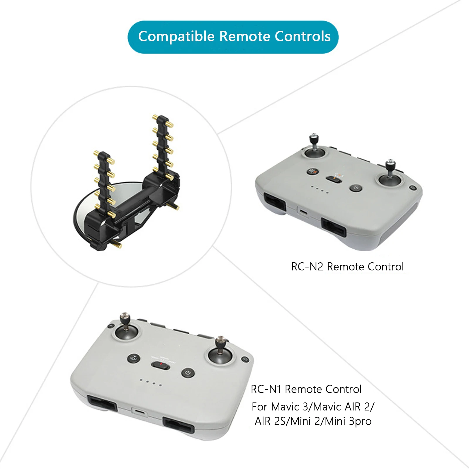 Amplificateur Signal Drone Mavic 3/Air 2S/Mini 2 - Booster Antenne RF