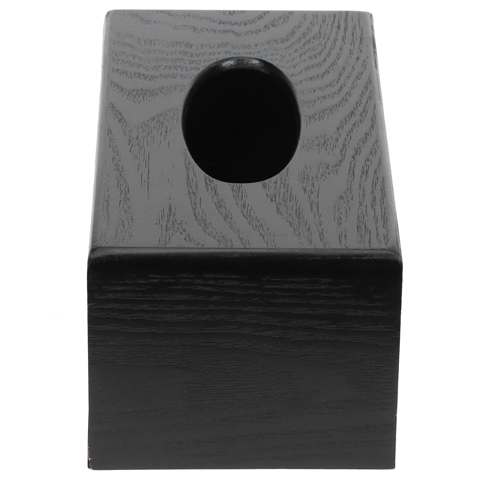 Black Wooden Tissue Box Napkin Case Elegant  Tissue Holder for Home Hotel Living Room Napkin Box Tissue Box Tissue Holder 4