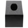 Black Wooden Tissue Box Napkin Case Elegant  Tissue Holder for Home Hotel Living Room Napkin Box Tissue Box Tissue Holder 4