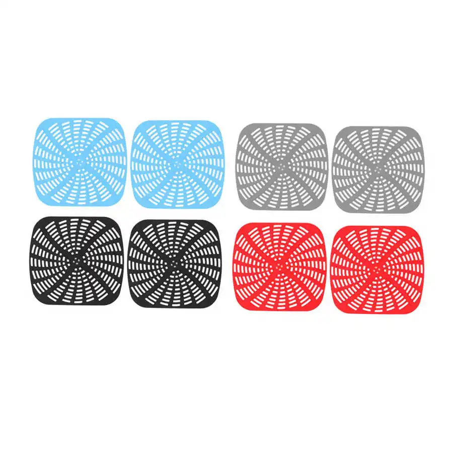 Description Picture 4 of item2pcs Fryer Reusable Silicone Liner Scratch Resistant Fryer Liner Mat Foodi AG301 Fryer