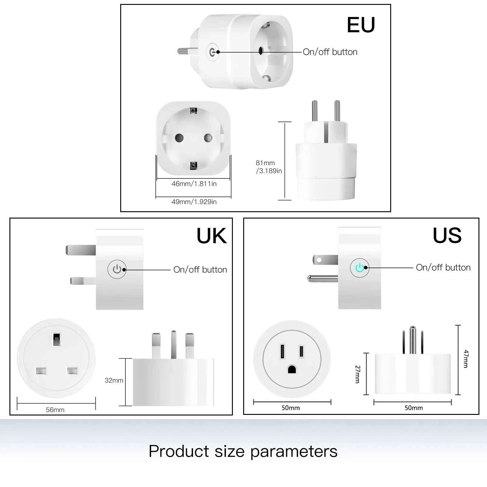 Moes-wifi Tomada Inteligente Temporizador de Ajuste de Brilho Aplicativo Tuya Smart Life Controle de Voz Amazon Alexa Google ue Reino Unido Eua - Image 6
