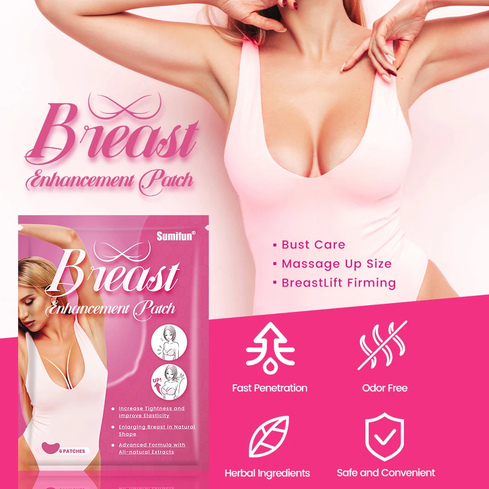 10 pcs Breast Enlargement PatchChest Enhancement Elasticity