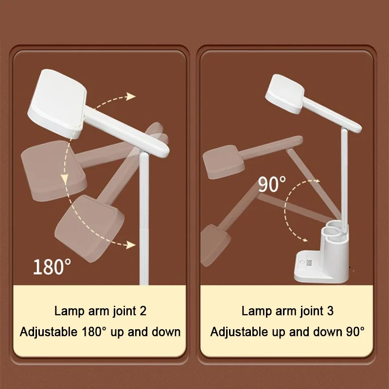 مصباح مكتب LED لمس USB احترافي