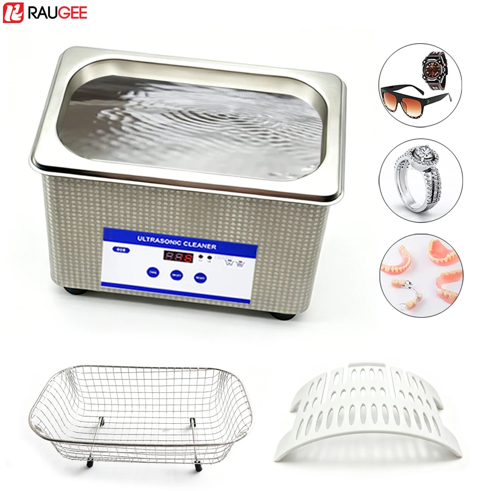 Ultrasonic Cleaner Ultrasound Glasses Cleaning Machine 40KHZ High Frequency Ultrasonic Bath for Glasses Jewelry Washing Machine 1
