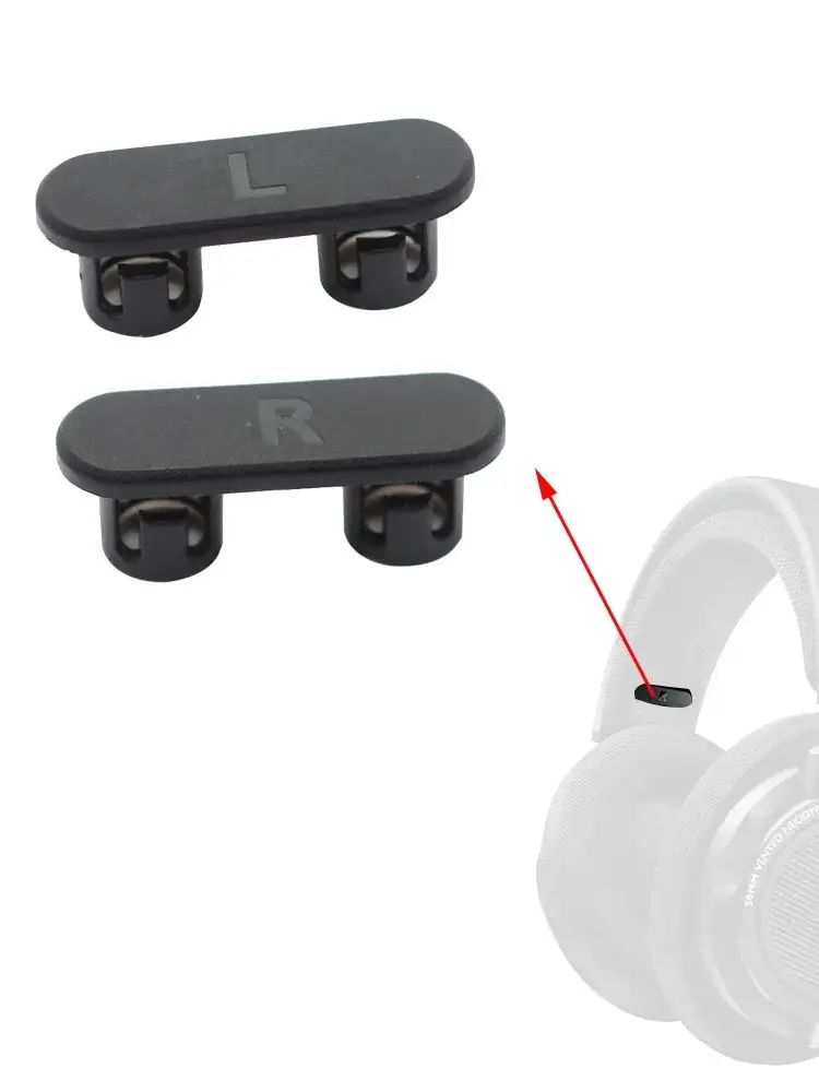 Headband Plastic Hinge Buckle for SHP9500S SHP9500 SHP9600 Plastic Snap-Fit Clip Headband Cushion Repair Parts