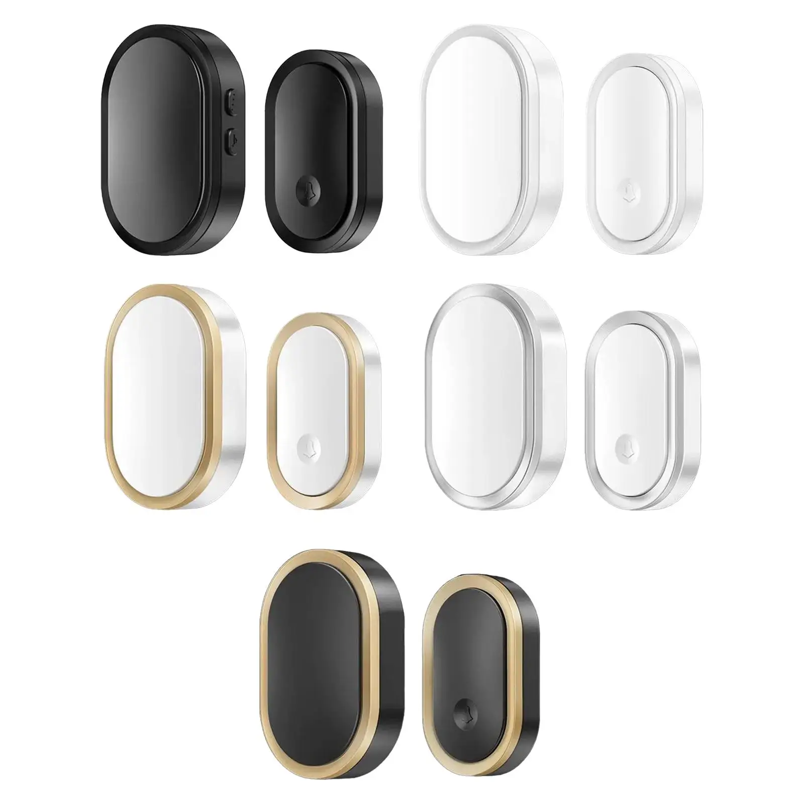

Wireless Door Bell Adjustable Volume Door Chimes for Shops Apartment Villas