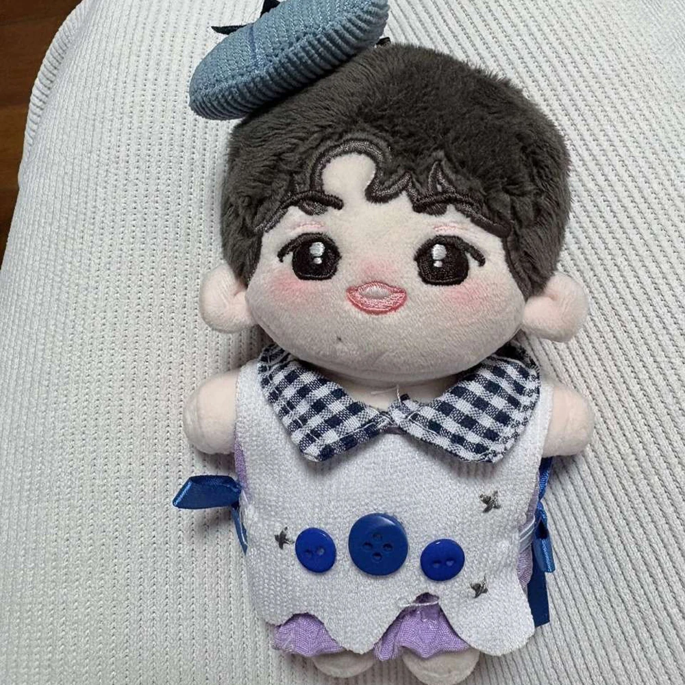 Fruit Cake 10cm Cotton Doll Clothes Blueberry Super Cute 10cm Doll Clothes Outfit Lovely Suit Doll Dress Up Clothes Set